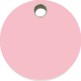 Rondje Plastic (4CL) Roze - Small 20mm