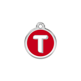 Letter T Rood-Small 20mm