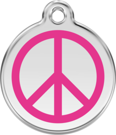 Peace (1PC) Hot Pink - Medium 30mm