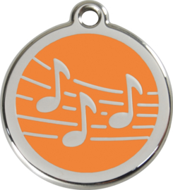 Muziek (1MU) Oranje - Small 20mm