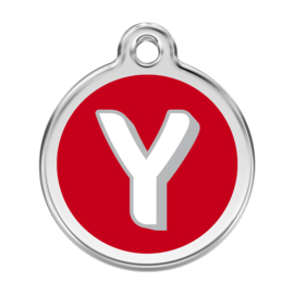 Letter Y Rood-Large 38mm