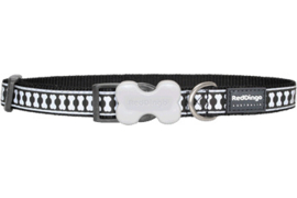 Halsband Hond - Zwart Reflective