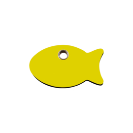 Vis Plastic (4FI) Geel