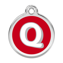 Letter Q Rood-Large 38mm