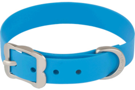 PVC Halsband - Blauw (Biothane)
