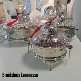 Hennaset wit/zilver - TE HUUR