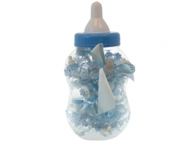 Baby fles blauw - UITVERKOCHT