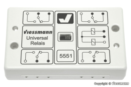 Viessmann 05551. Universeel relais. 1 x 4 UM