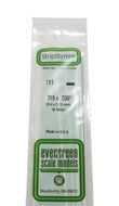 Evergreen 111 : Kunststof Strip 0.4mm x 0.75mm