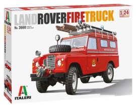 Italeri 3660#Landrover brandweer truck
