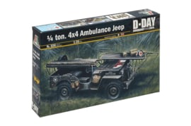 Italeri 0326#1/4 ton 4x4 ambulance jeep