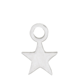 Charm Little Star ;  zilverkleur