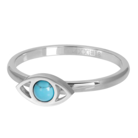 iXXXi ring Lucky Eye ; zilverkleurig