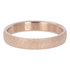 Ring Sandblasted ; rosé-goudkleurig