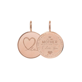 iXXXi Hanger Mother Love ; klein ;  rosé goud