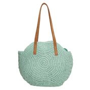 Rieten tas ; Mint