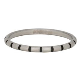 Ring Stripes ; zilverkleurig