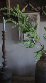 Japonica kunst bloem 105 cm | groen-créme
