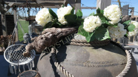 Hortensia plant namaak UV bestendig| wit