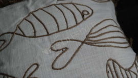 Kussen vissen | jute