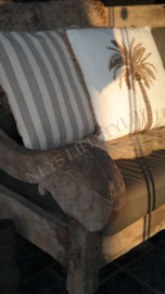 Kussen Stijn stripe | chateau grey