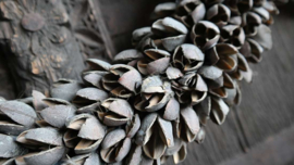Krans bakuli thin |  grey wash | 55 cm