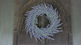 Lavendel kunst krans  |  40 cm