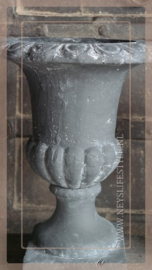 Franse pot hoog zwart | L