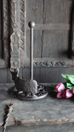 Keukenrolhouder ijzer |  Bulletje