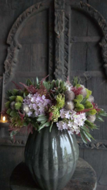 Droogboeket viburnum kunst | paars