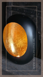 Goldcup egg metal | black gold