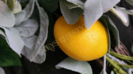 Krans citroenen namaak |  50 cm