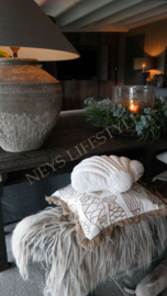 Kussen schelp | créme