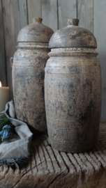 Pot bewerkt | deksel