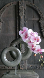 Orchidee kunst tak roze l 124 cm
