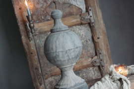 Bowl statue top touch M | grey