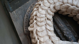 Jute Paasei | 50 cm naturel