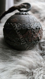 Decoratiebal hout assorti | Lana