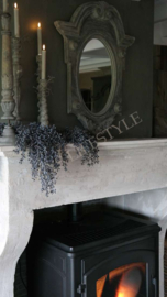 Ossenoog spiegel Deja | grey