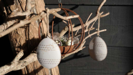 Hanging egg | grey M