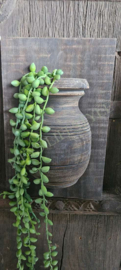 Wand ornament pot Nepal | old grey