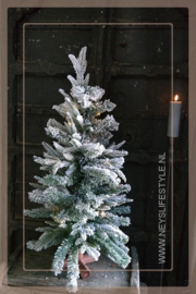 Kunst kerstboom |  snow 90 cm