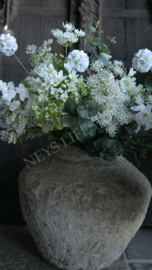 Delphinium kunst bloem | wit