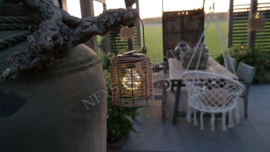 Solar lamp Dora | naturel