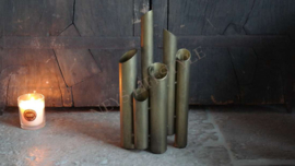 Pan vaas | antique gold