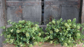 Halve decobol kunst lime groen |  M