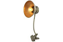 Klemlamp LED Oscar | brons