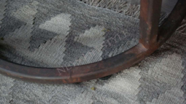 Ronde tafel | oude molensteen