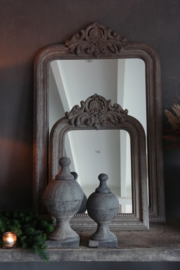 Bowl statue top touch M | grey
