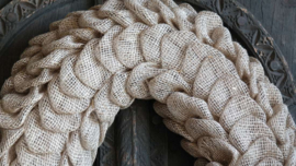 Jute Paasei | 50 cm naturel